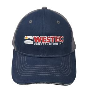 Westec Construction Inc. Strapback Hat Multicolor One Size Triple Crown